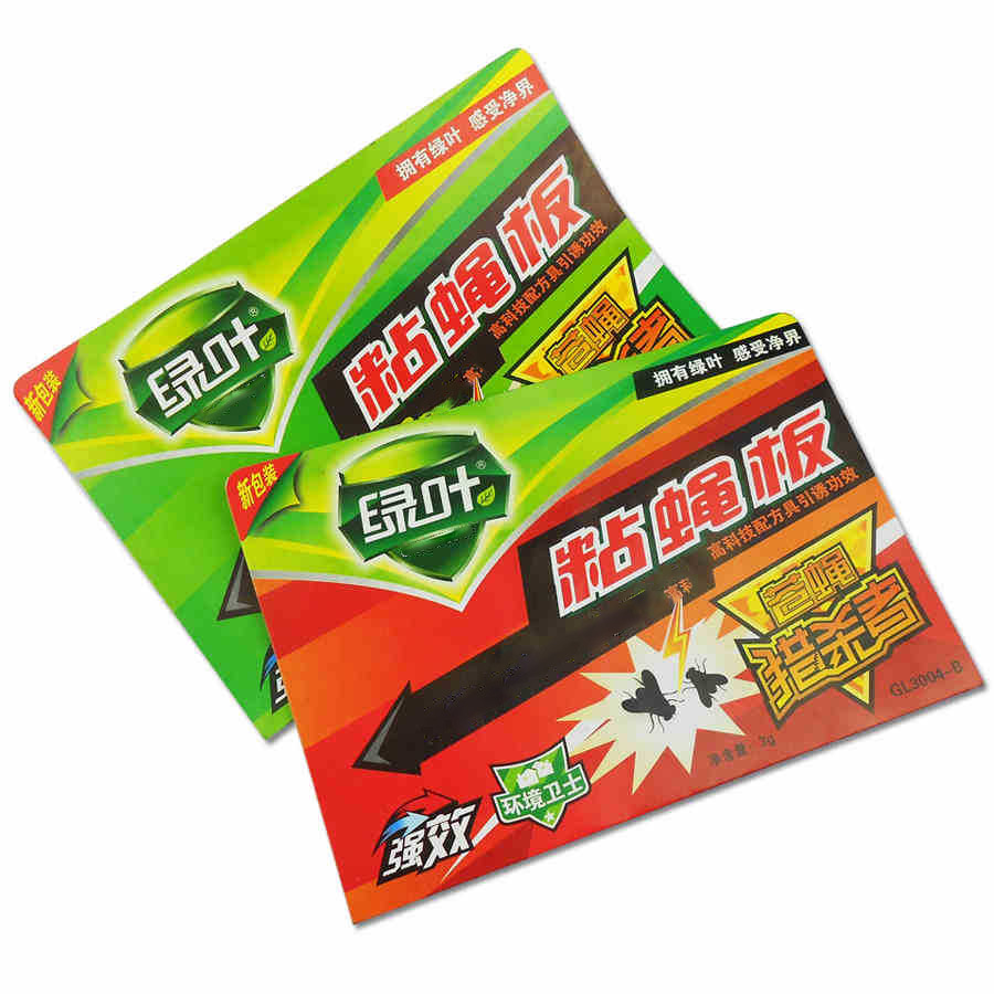 绿叶粘蝇板